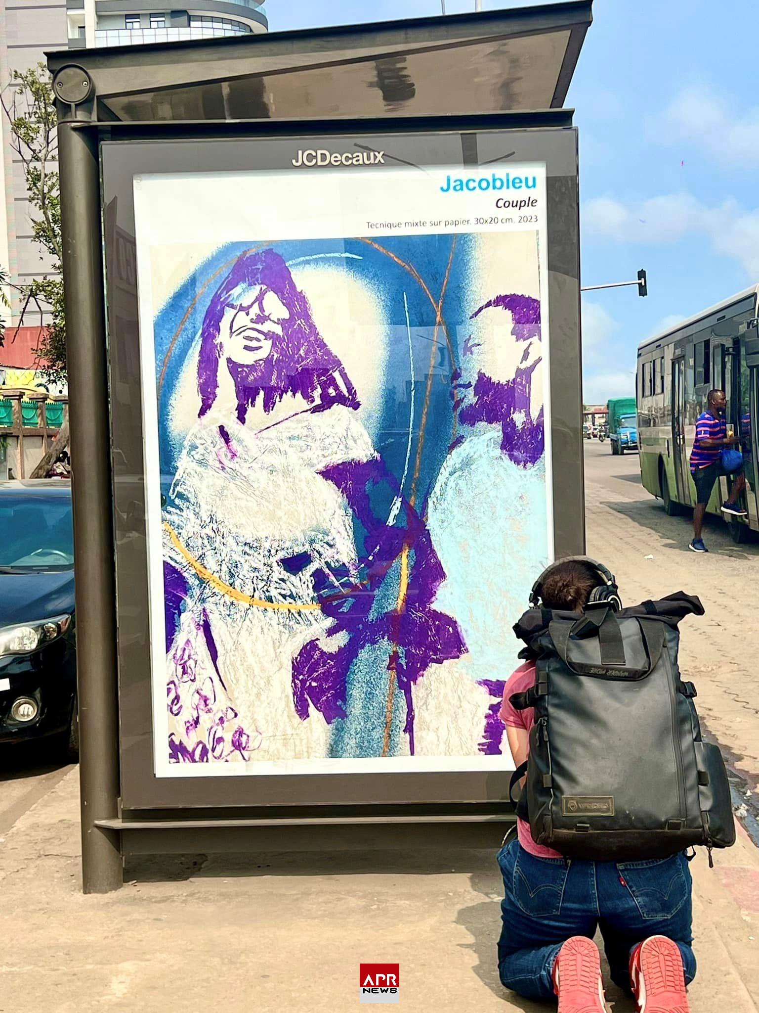 APRNEWS: JACOBLEU et JCDECAUX font d’Abidjan une galerie d’art à ciel ouvert