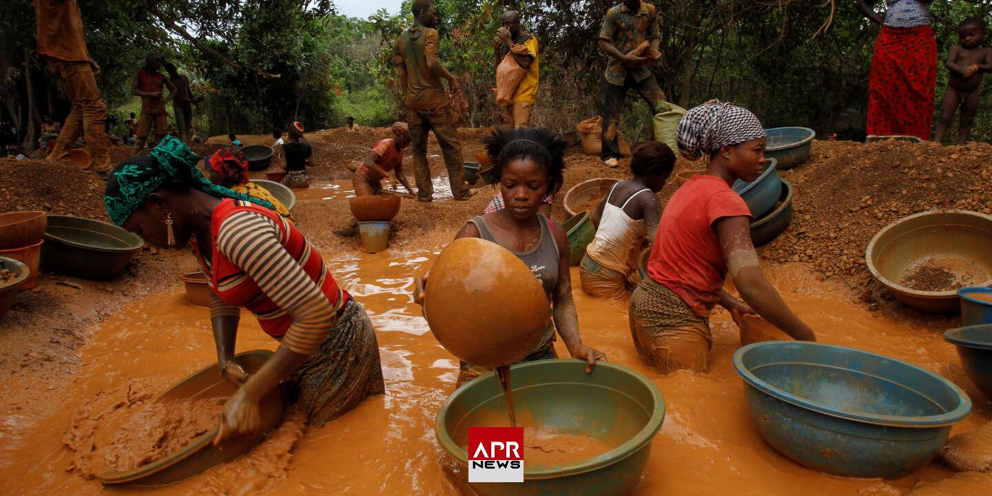 APRNEWS: En Côte d’Ivoire, l’exploitation clandestine de l’or a entraîné la perte de 142 tonnes.