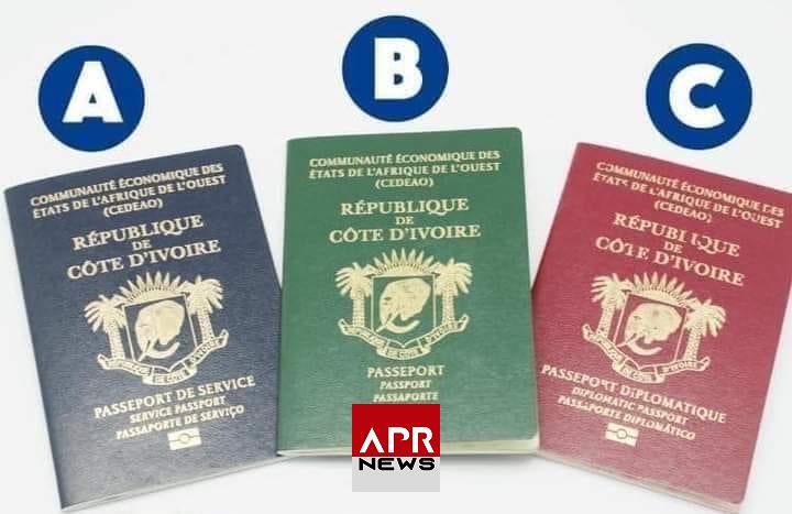 APRNEWS: Les détenteurs de passeports diplomatiques ivoiriens sont exemptés de visa en France