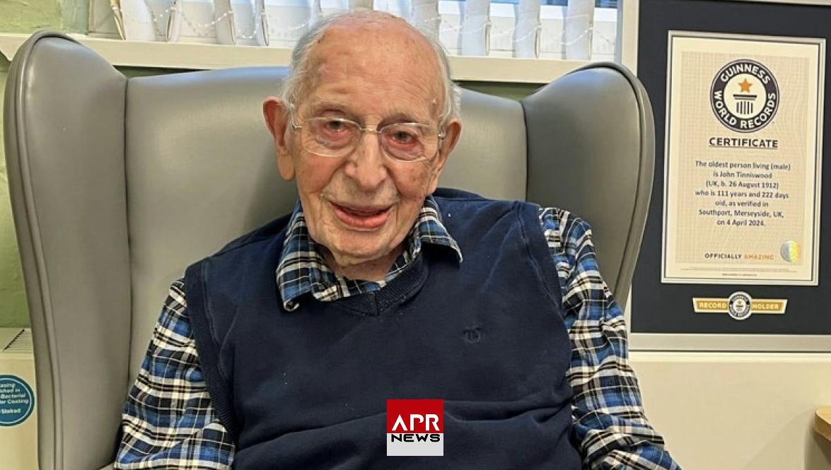 APRNEWS : John Tinniswood est l’homme le plus âgé du monde APRNEWS : John Tinniswood est l’homme le plus âgé du monde