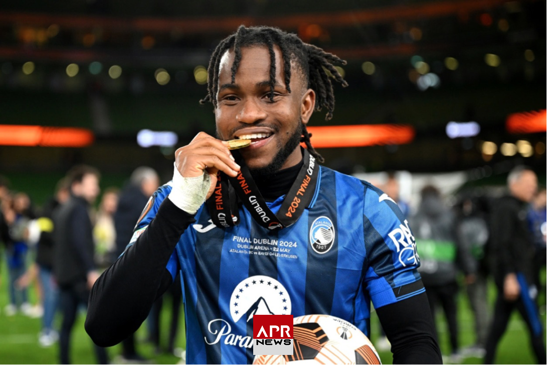 APRNEWS : Ademola Lookman, seul Africain nominé pour le Ballon d’Or masculin APRNEWS : Ademola Lookman, seul Africain nominé pour le Ballon d’Or masculin