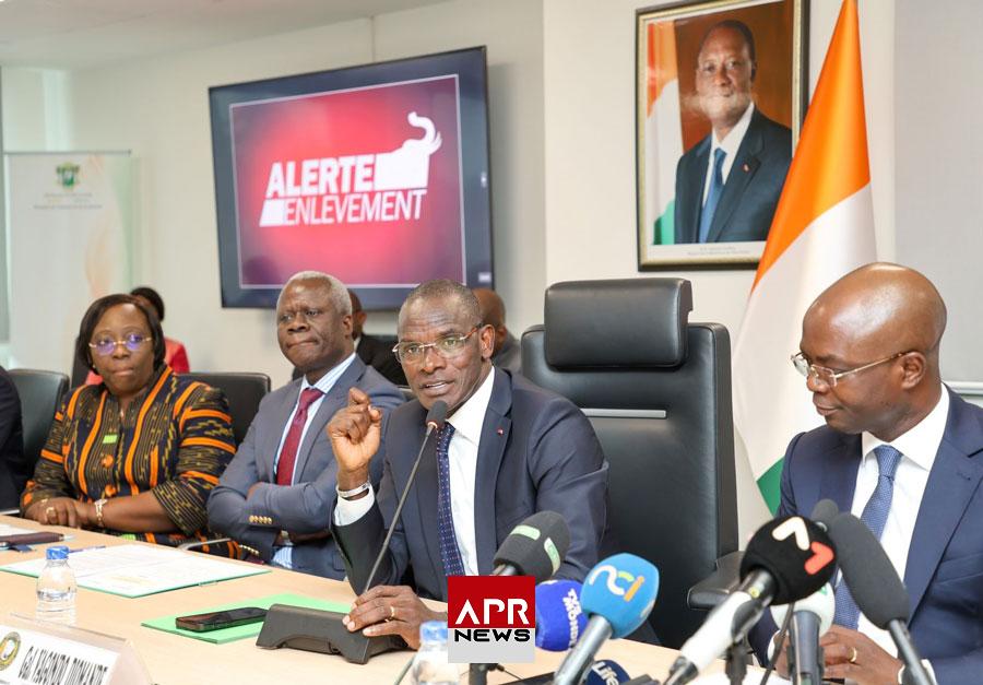 APRNEWS : La Côte d’Ivoire lance son plan alerte enlèvement d’enfants