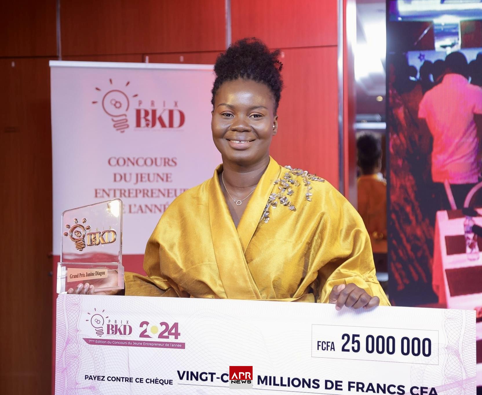 APRNEWS : L’ivoirienne Carole Aurélie Bayéré remporte le grand prix Bénédicte Jeanine Kacou Diagou APRNEWS : L’ivoirienne Carole Aurélie Bayéré remporte le grand prix Bénédicte Jeanine Kacou Diagou