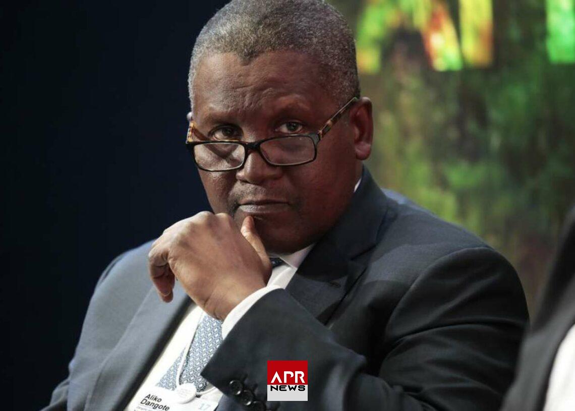 APRNEWS: La richesse d’Aliko Dangote s’élève à 27,8 milliards de dollars.