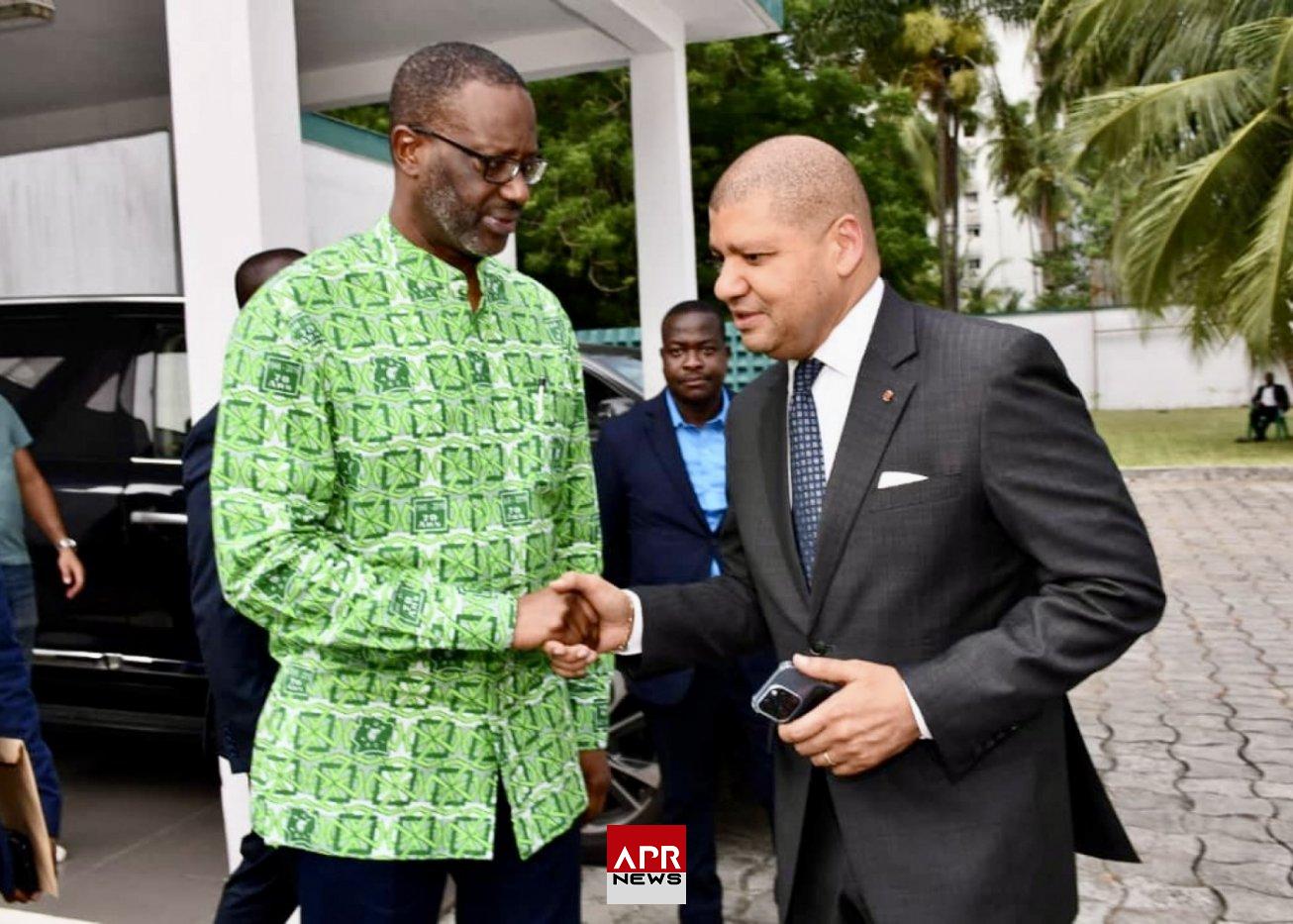 APRNEWS: Jean-Louis Billon se porte candidat à l’élection présidentielle et défie Tidjane Thiam