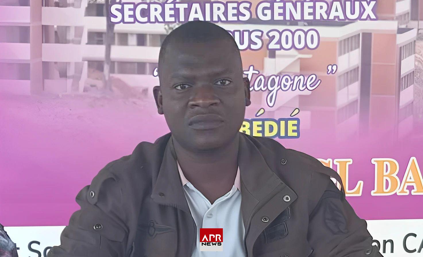 APRNEWS: Interpellation du SG de la Fesci Kambou Sié