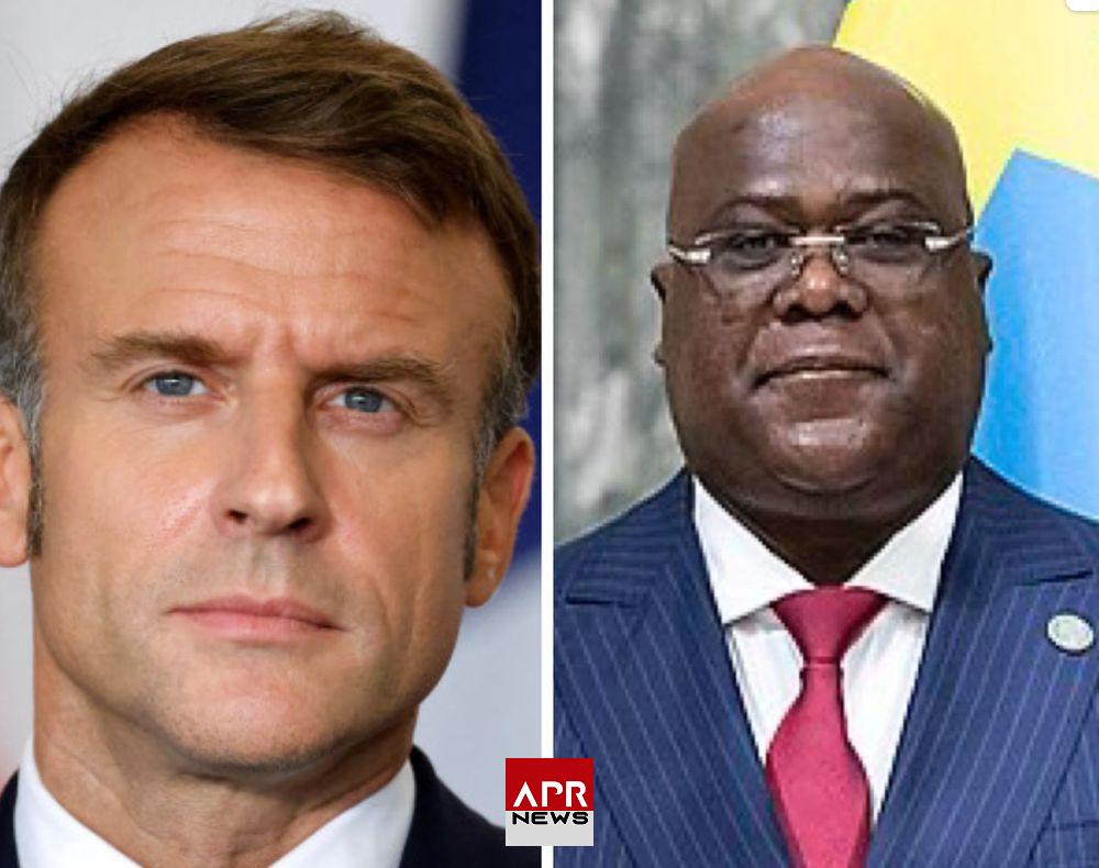 APRNEWS: Tshisekedi « humilie » Macron et claque la porte