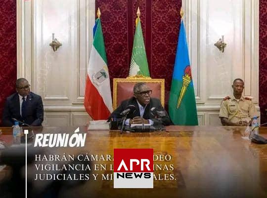 APRNEWS: Sextape -Obiang Nguema ordonne l’installation de caméras de surveillance