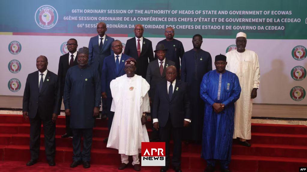 APRNEWS: Les chefs d’Etat de la Cedeao tentent de dissuader les pays de l’AES de quitter l’organisation APRNEWS: Les chefs d’Etat de la Cedeao tentent de dissuader les pays de l’AES de quitter l’organisation