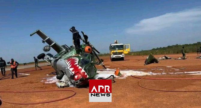 APRNEWS: Accident d’un hélicoptère MI24 à l’aéroport de Korhogo