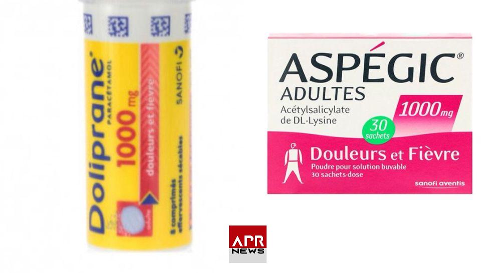 APRNEWS: Doliprane 1000 mg vs Aspegic 1000 mg – Quelle différence entre ces deux médicaments populaires ?