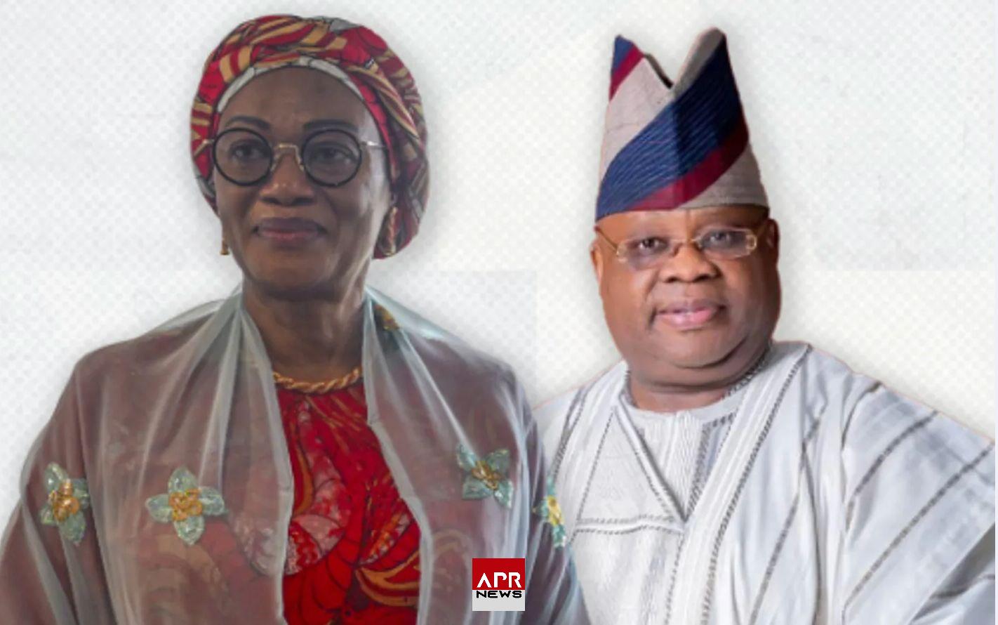 APRNEWS: La Première dame nigériane empêche un gouverneur de chanter APRNEWS: La Première dame nigériane empêche un gouverneur de chanter