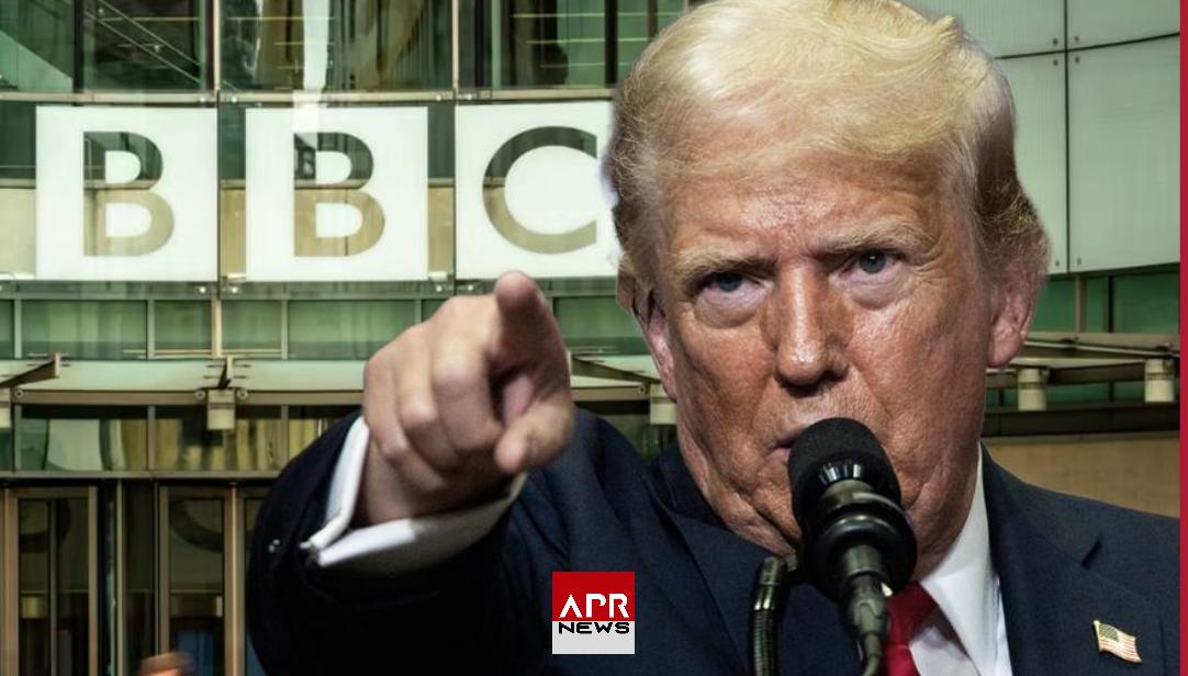 APRNEWS: Donald Trump porte plainte contre la BBC