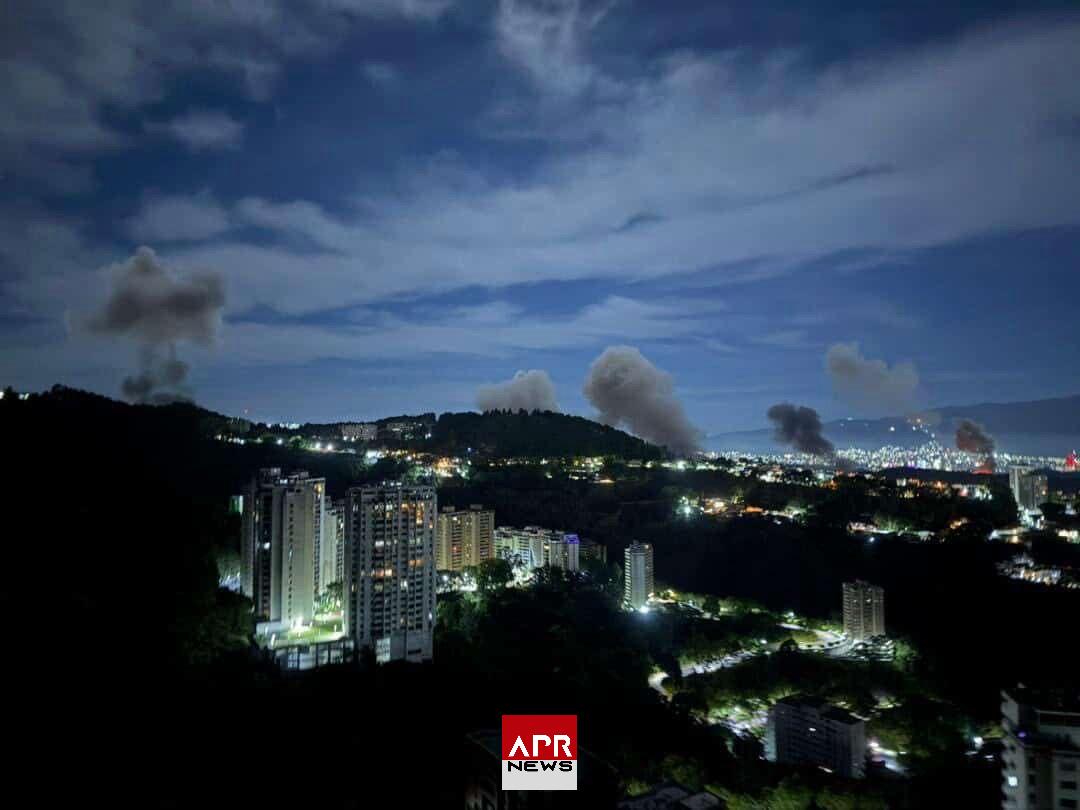 APRNEWS: Fortes explosions à Caracas – Maduro dénonce une « très grave agression » des États-Unis APRNEWS: Fortes explosions à Caracas – Maduro dénonce une « très grave agression » des États-Unis